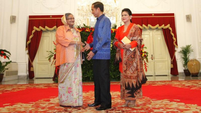 PM Bangladesh Sheikh Hasina dan Presiden Joko Widodo