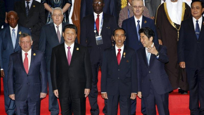 Presiden Joko Widodo Presiden China PM Jepang Raja Yordania
