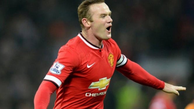 Penyerang Manchester United, Wayne Rooney