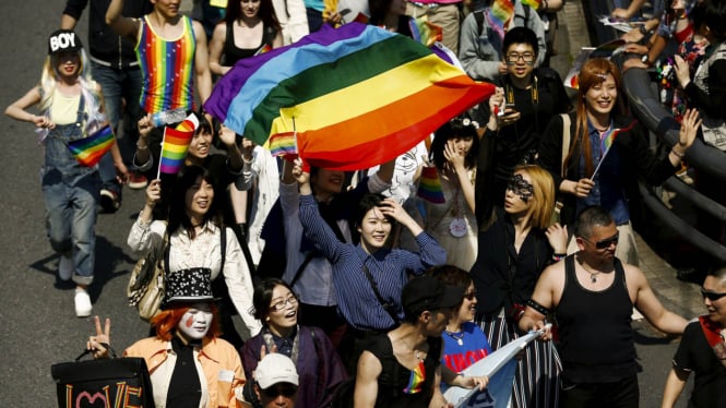 Parade Komunitas LGBT.