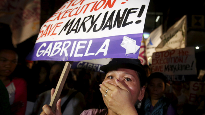 Warga Filipina meminta agar hukuman mati pada Mary Jane dibatalkan.