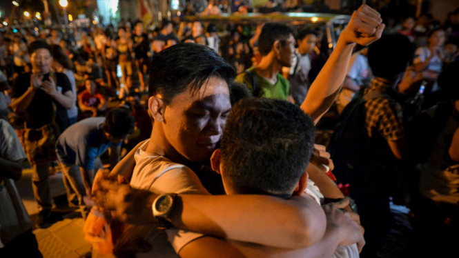 warga filipina rayakan penundaan hukuman mati mary jane