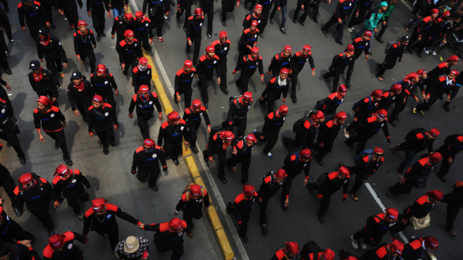 Ribuan Buruh Peringati May Day 