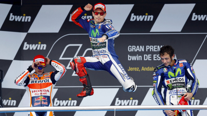 Lorenzo Juarai GP Spanyol