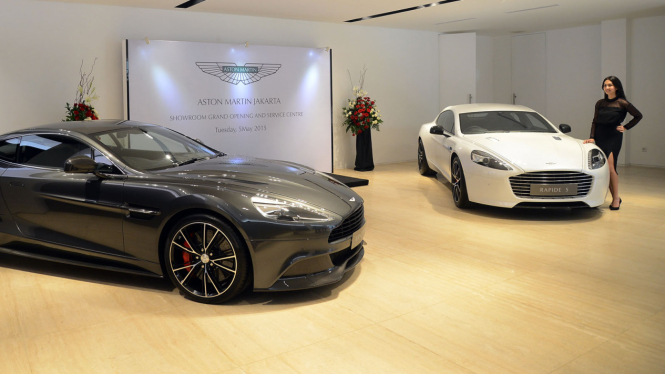 Showroom Aston Martin di Jakarta