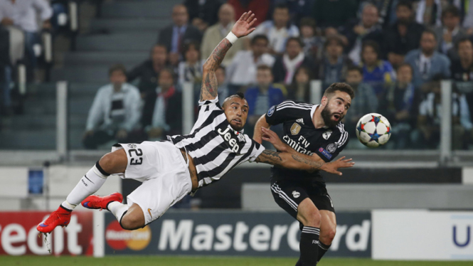 Juventus Bungkam Real Madrid 2-1 di Semifinal Liga Champion Leg Pertama