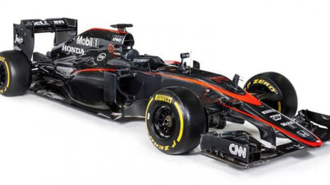 Corak baru mobil Formula One McLaren