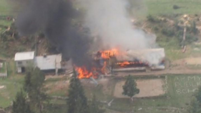 Helikopter MI-17 jatuh di Pakistan, Jumat, 8 Mei 2015