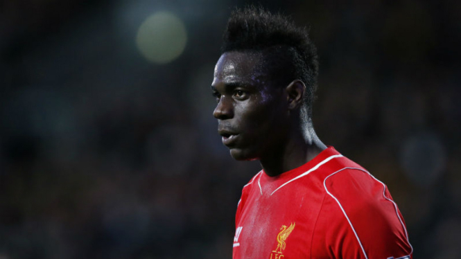 Mario Balotelli saat membela Liverpool.