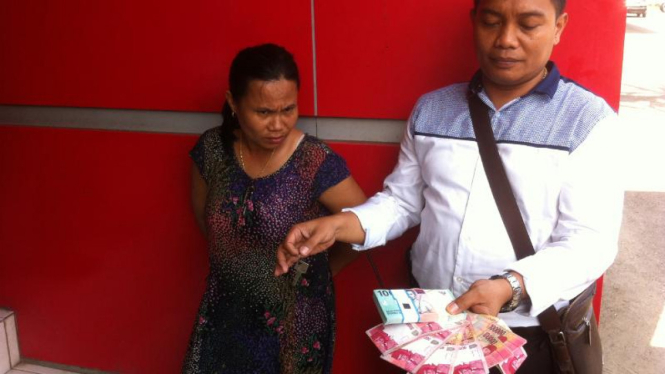 Tanti, pembantu di Palembang yang ketahuan mencuri uang majikan