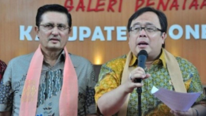 Menteri Keuangan Bambang Brodjonegoro sosialisasi kebijakan Dana Desa.