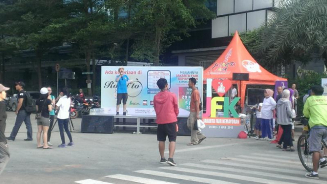 Sosialisasi Jakarta Fair di CFD