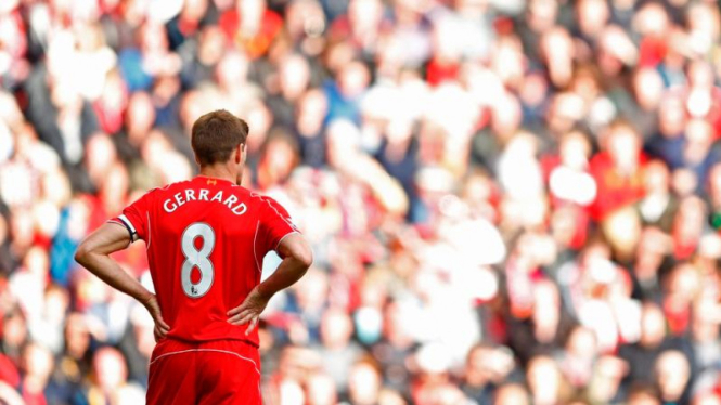 Steven Gerrard, saat masih berkostum Liverpool.