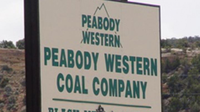 Ilustrasi perusahaan energi AS Peabody.
