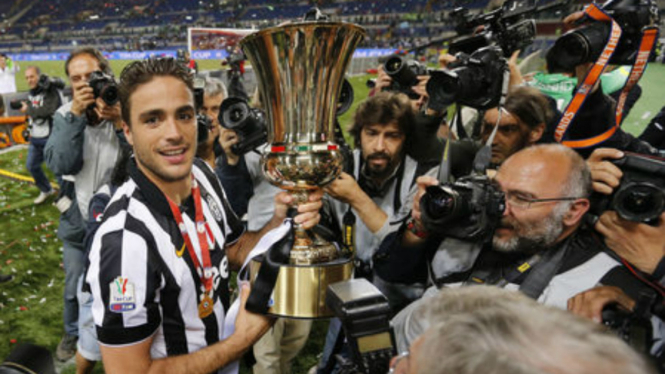 Pemain Juventus Alessandro Matri