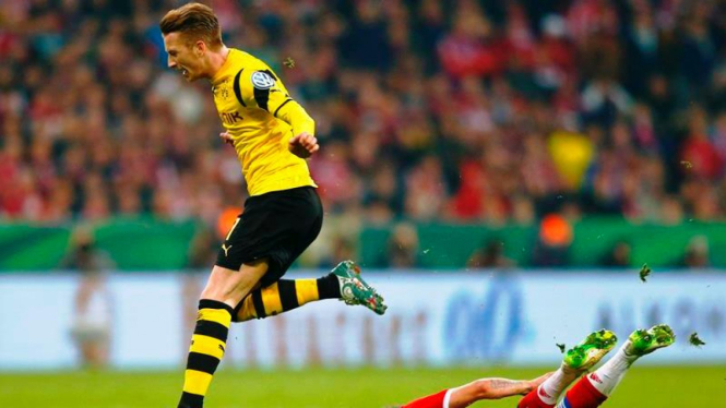 Penyerang sayap Borussia Dortmund Marco Reus.