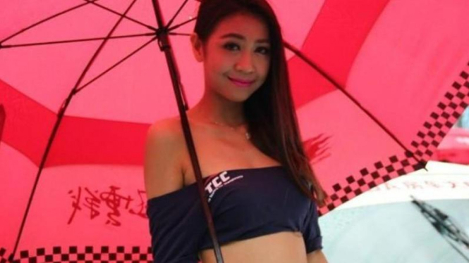 Gadis seksi di CTCC 2015.