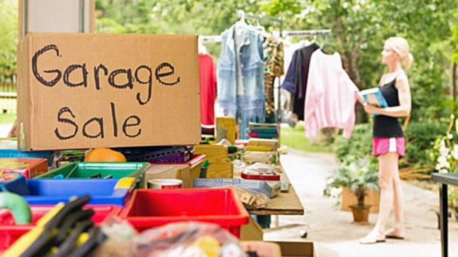 garage sale