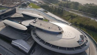 Bangunan Mirip Pesawat Ruang Angkasa di Film Star Trek