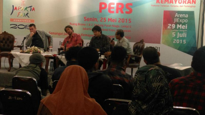 Jumpa Pers pelaksanaan Jakarta Fair Kemayoran 2015