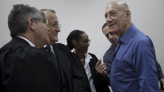 Mantan PM Israel Ehud Olmert