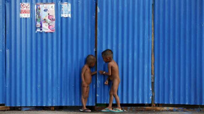 anak-anak pengungsi rohingya di kuala langsa