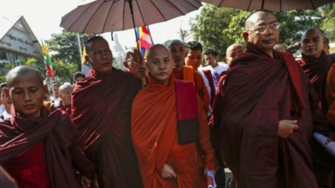 Biksu garis keras Myanmar, Wirathu.