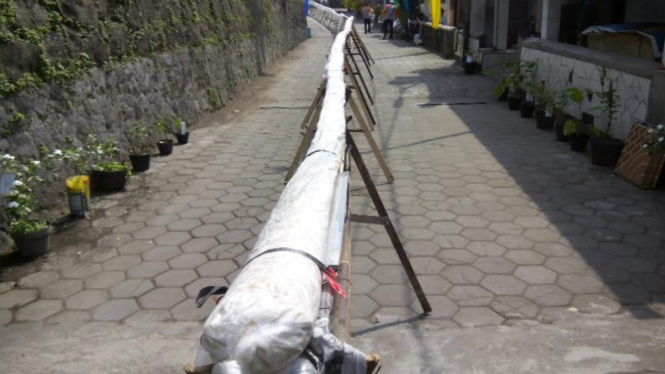 Tempe sepanjang 100 meter di Yogyakarta