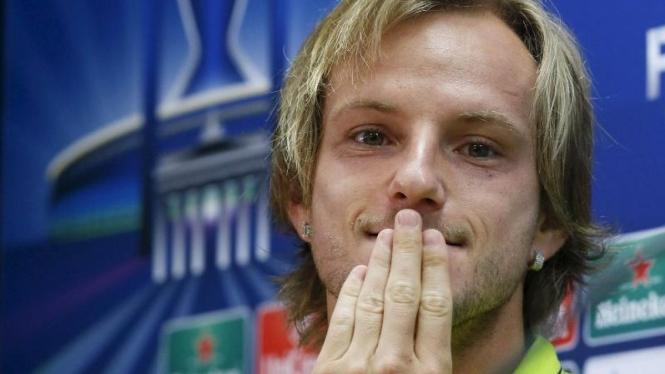 Gelandang Barcelona, Ivan Rakitic.