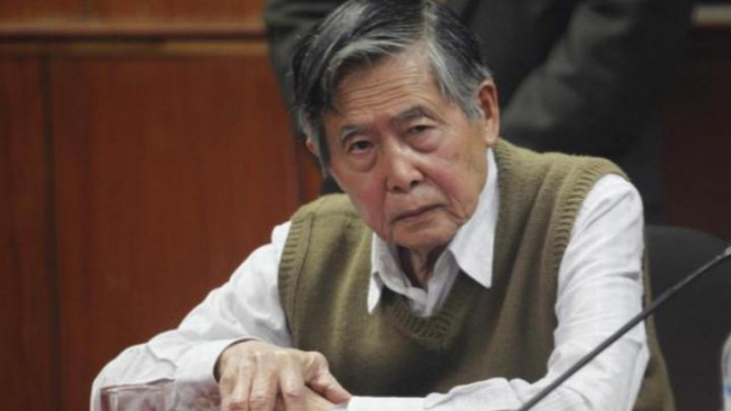 Mantan presiden Peru Alberto Fujimori