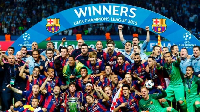 Barcelona juara Liga Champions 2014/2015