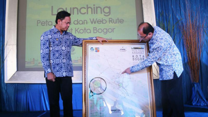 Pertama di Indonesia: Peta Digital Trayek Angkot