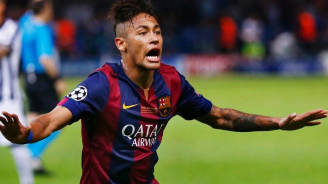 Penyerang Barcelona, Neymar