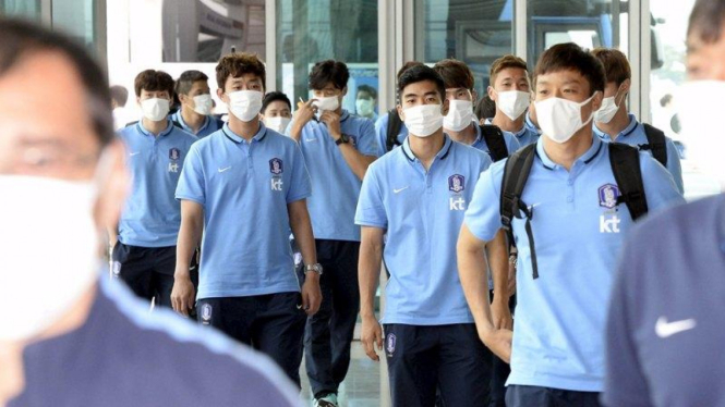 Pemain tim nasional Korea Selatan dihantui virus MERS
