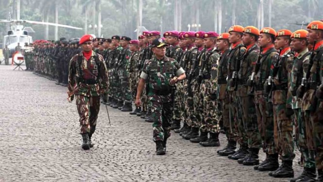 Panglima TNI Resmikan Koopssusgab, Satuan Gabungan Elite TNI Anti Teror
