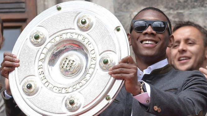 Pemain Bayern Munich, David Alaba, diincar Real Madrid.