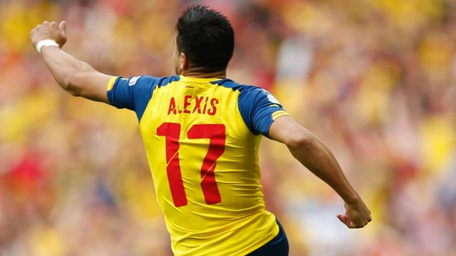 Penyerang Arsenal, Alexis Sanchez