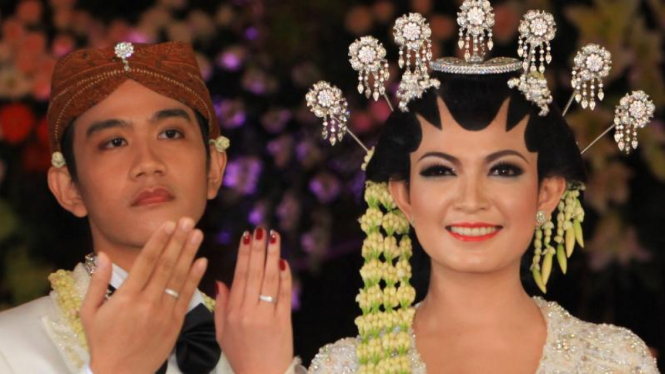 Gibran Rakabuming Raka dan Selvi Ananda resmi menikah