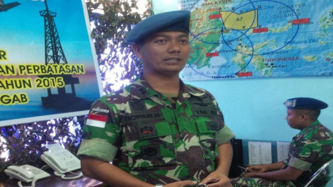 Komandan Pangkalan Udara Tarakan, Letkol (Pnb) Tiopan Hutapea