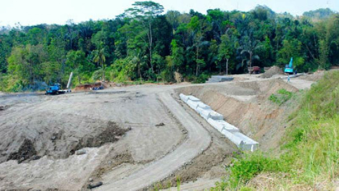 Proyek pembangunan Waduk Jatigede Sumedang