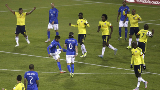 Brasil Takluk dari Kolombia 0-1