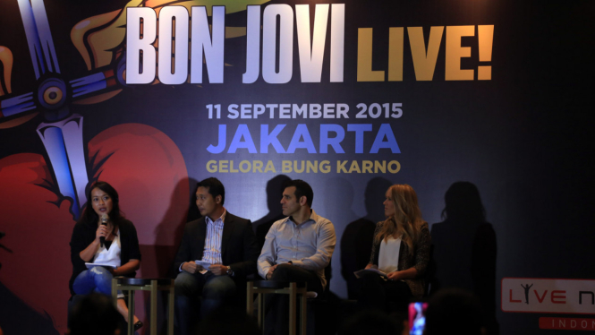 Bon Jovi Gelar Konser di Jakarta