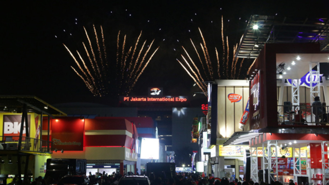 Ilustrasi suasana Jakarta Fair Kemayoran.