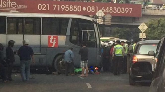 Ini Kronologi Bus TransJakarta Tabrak 11 Kendaraan