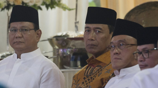 Jokowi JK hadiri buka puasa di kediaman Ketua MPR