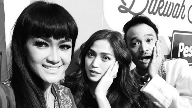 Julia Perez Jessica Iskandar dan Ruben Onsu