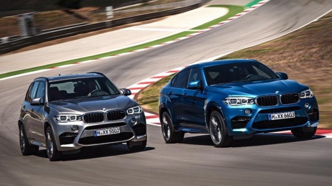 BMW X5 M dan X6 M.