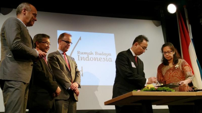 Peresmian Rumah Budaya Indonesia di Den Haag Belanda