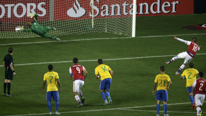Eksekusi penalti pemain Paraguay, Derlis Gonzalez