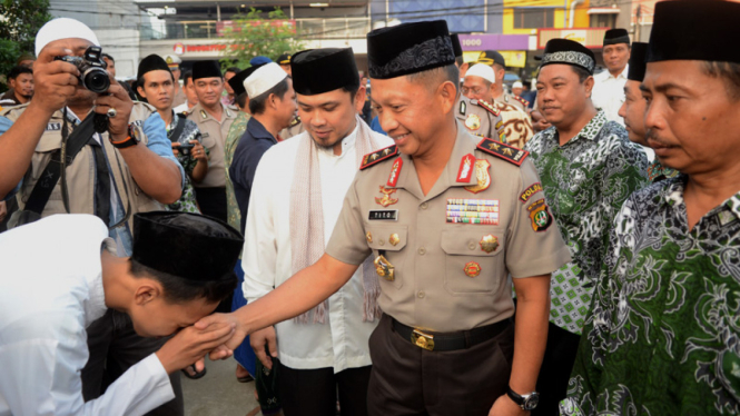 silaturahmi kapolda metro jaya dengan warga nu